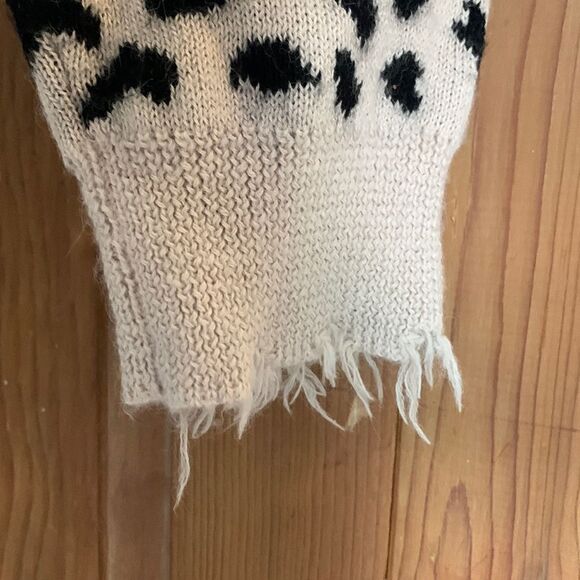 Nation leopard print alpaca pullover sweater - Picture 4 of 7